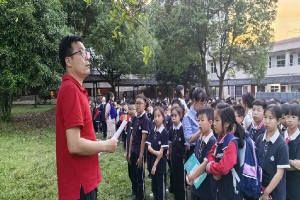 無預(yù)告不通知！金華市方格外國語學(xué)校小學(xué)部進(jìn)行逃生演練